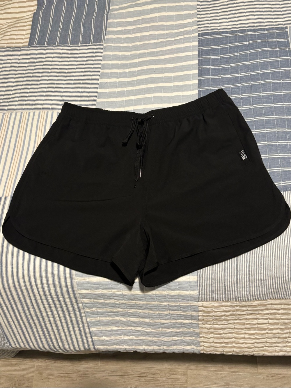 Salt Life Black Women's Athletic Drawstring Shorts